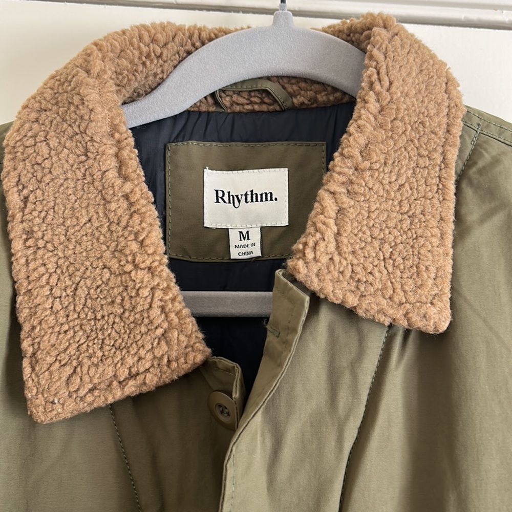 Rhythm R-29 Insulated Jacket Olive - Picture 8 of 8